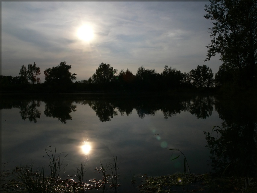 heut' nachmittag am schotterteich