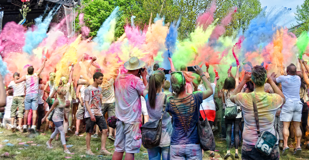 Heut regieren die Farben