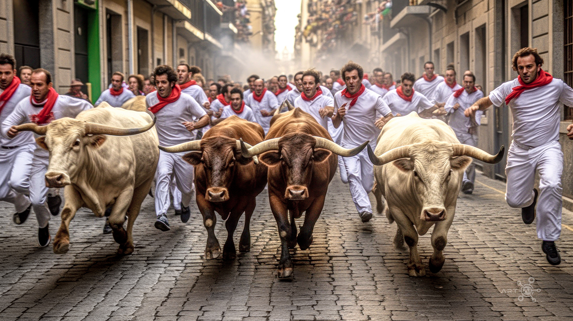 Heute 08:04 Uhr in Pamplona - Bist Du dabei?