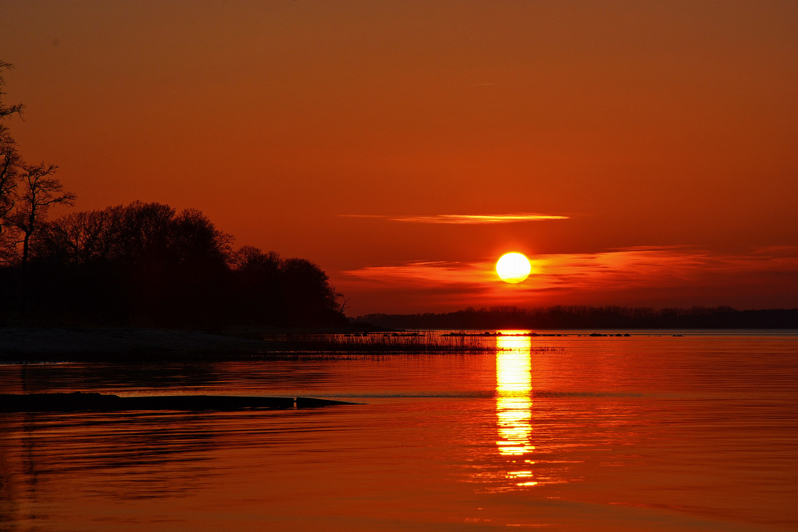 Heute Abend am Bodden