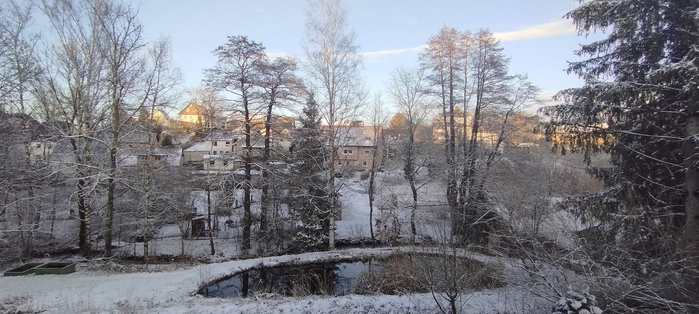 Heute Abend am Fenster