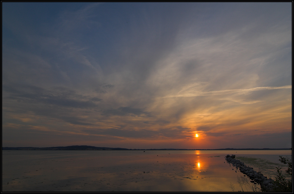 Heute Abend am See..