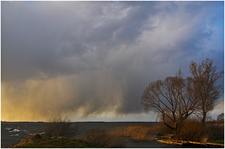 Heute Abend am See..