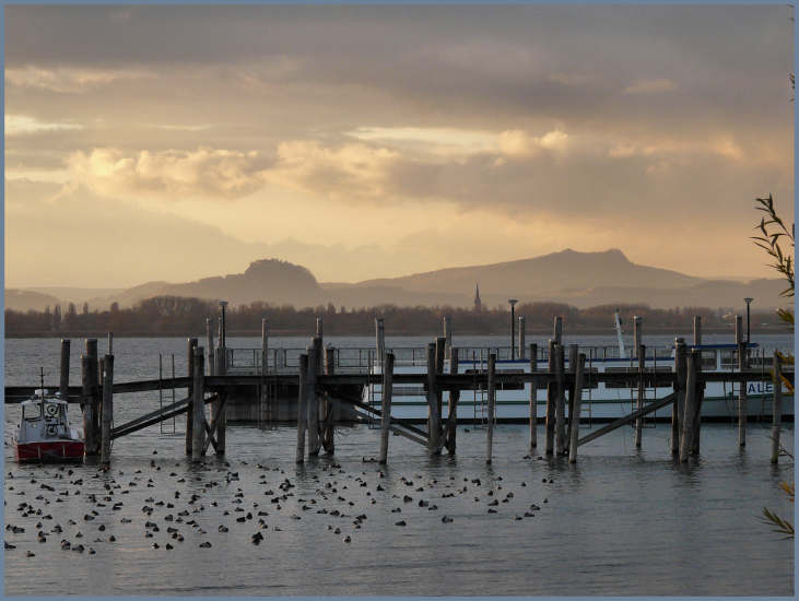 Heute abend am Untersee.......