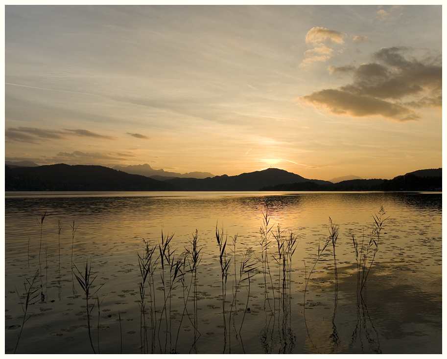 Heute Abend am Wörthersee