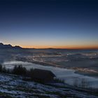 Heute abend auf der Seebodenalp...