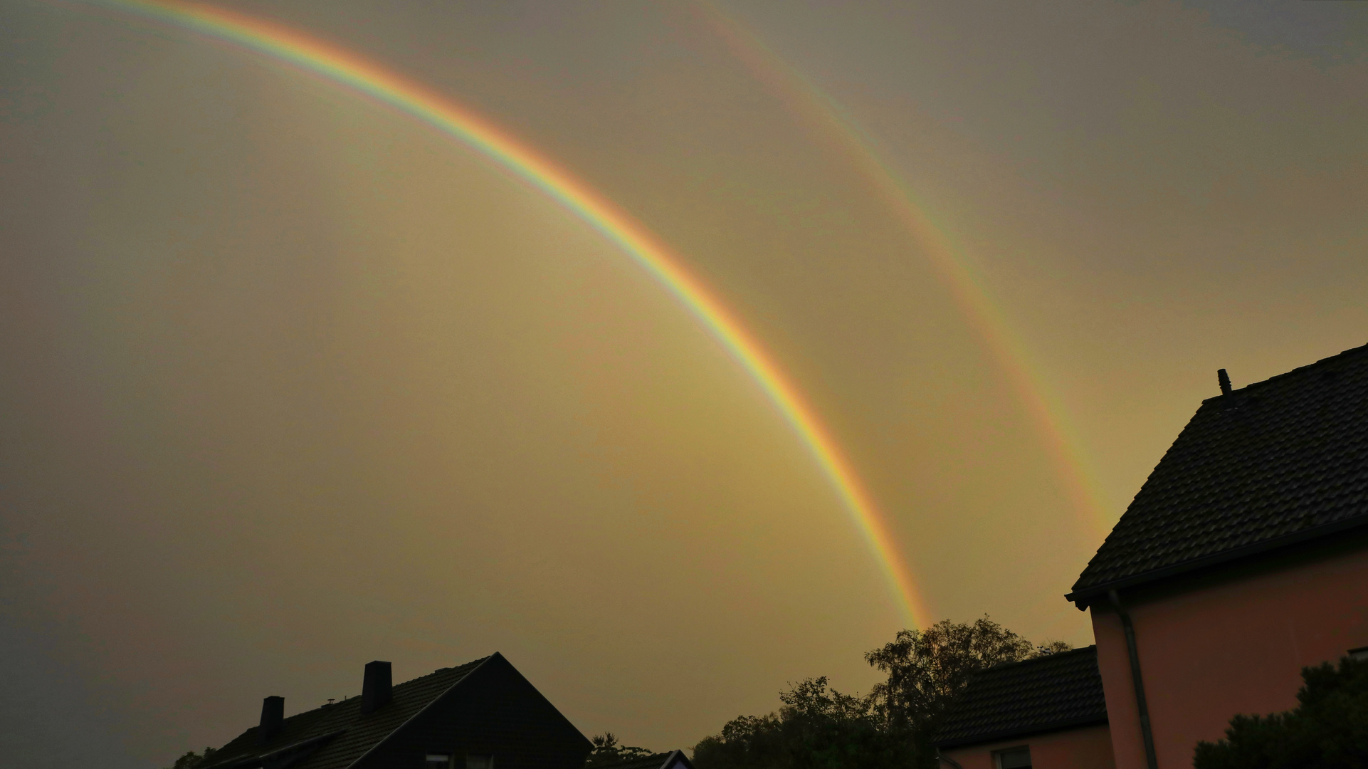 heute Abend Blick gegen Südosten