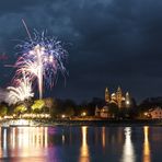 Heute Abend gabs ein Feuerwerk .....