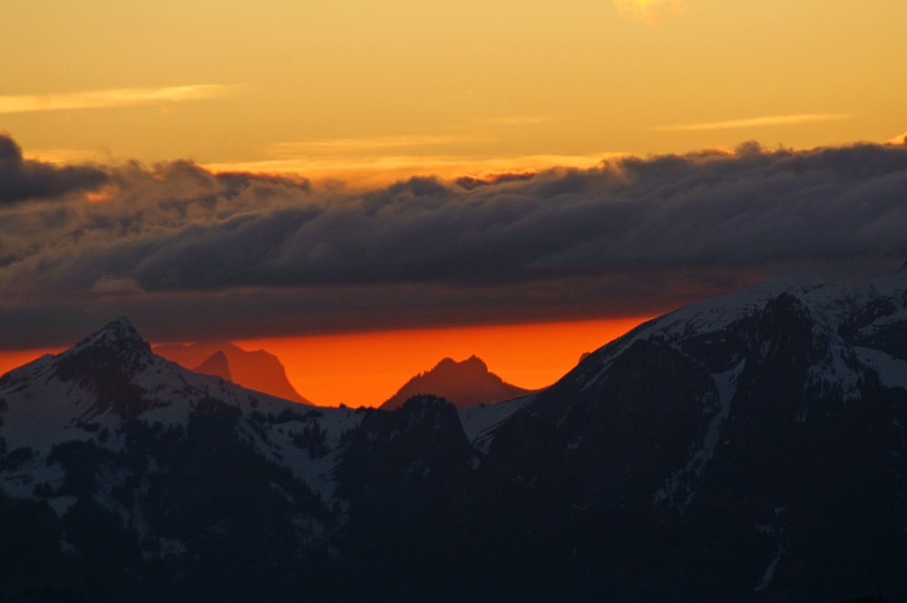 Heute Abend um 18:30 Uhr auf dem Niederhorn