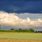 Heute Abend vor dem Gewitter