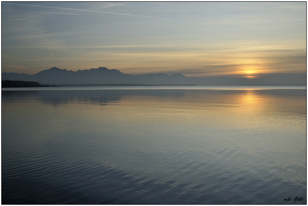 Heute am Chiemsee