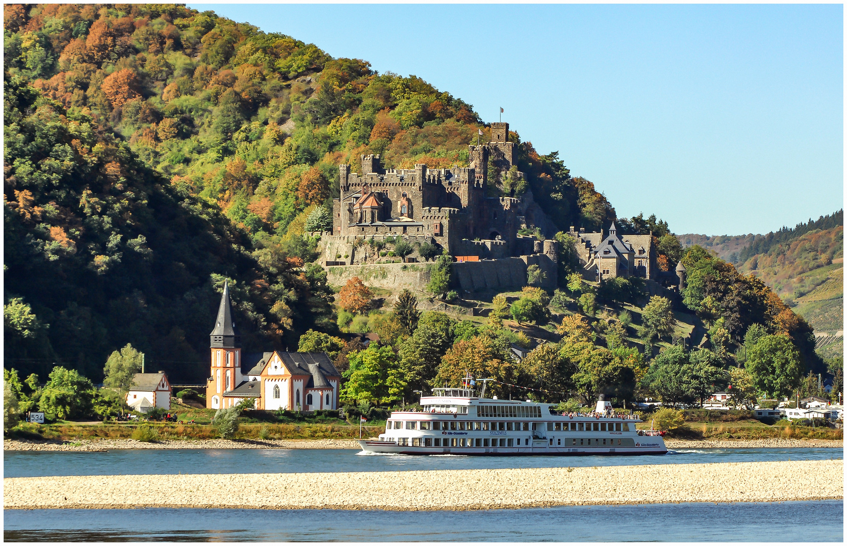 Heute am Rhein !