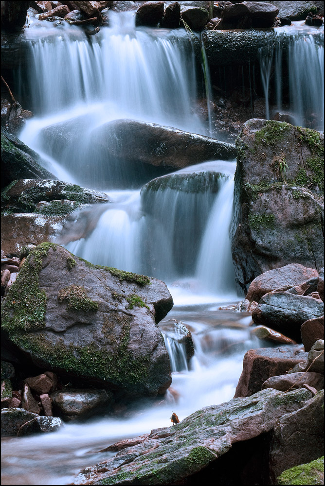 heute am Sankenbachwasserfall