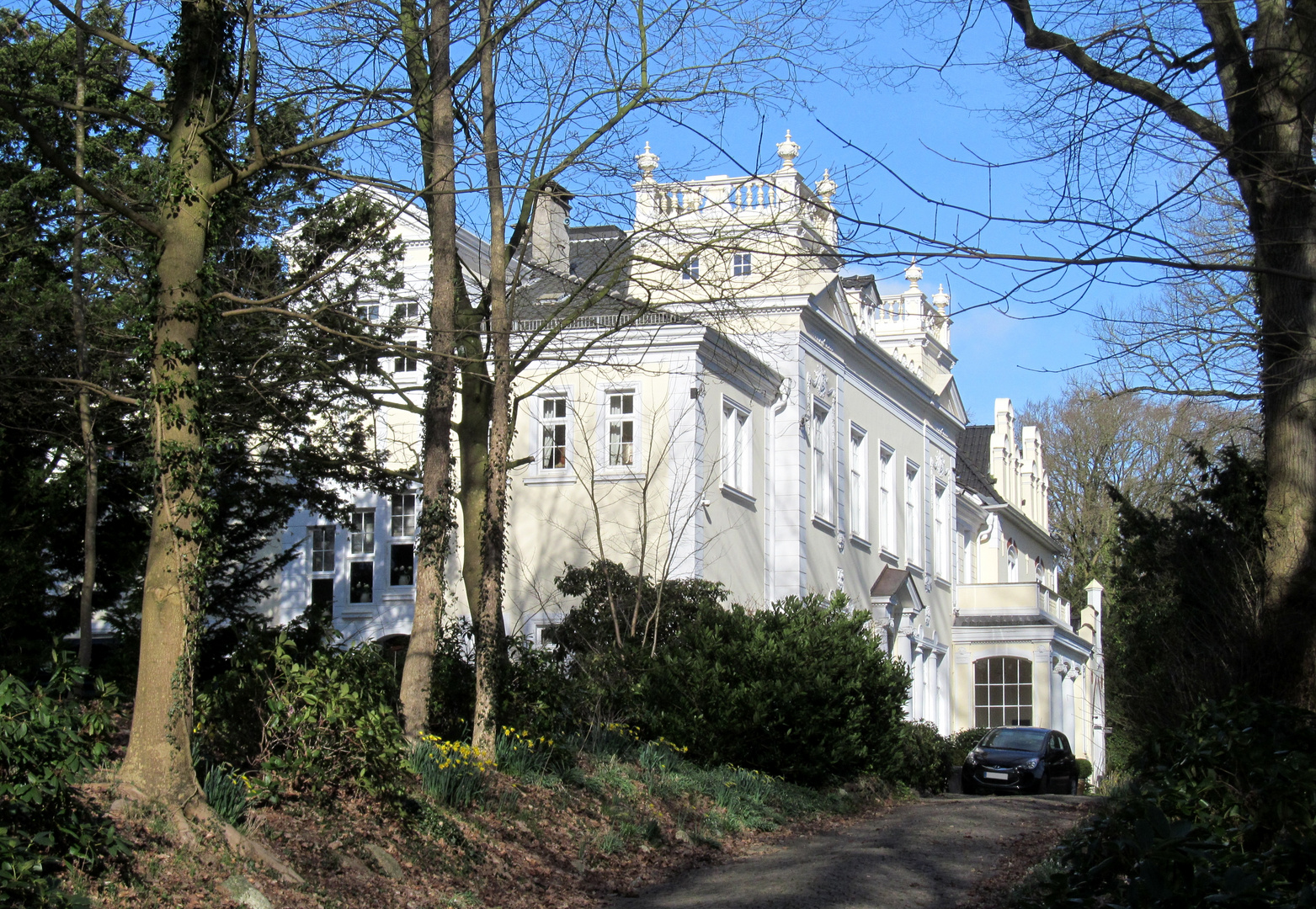 heute am Schloss in Fickmühlen  / Flögeln 