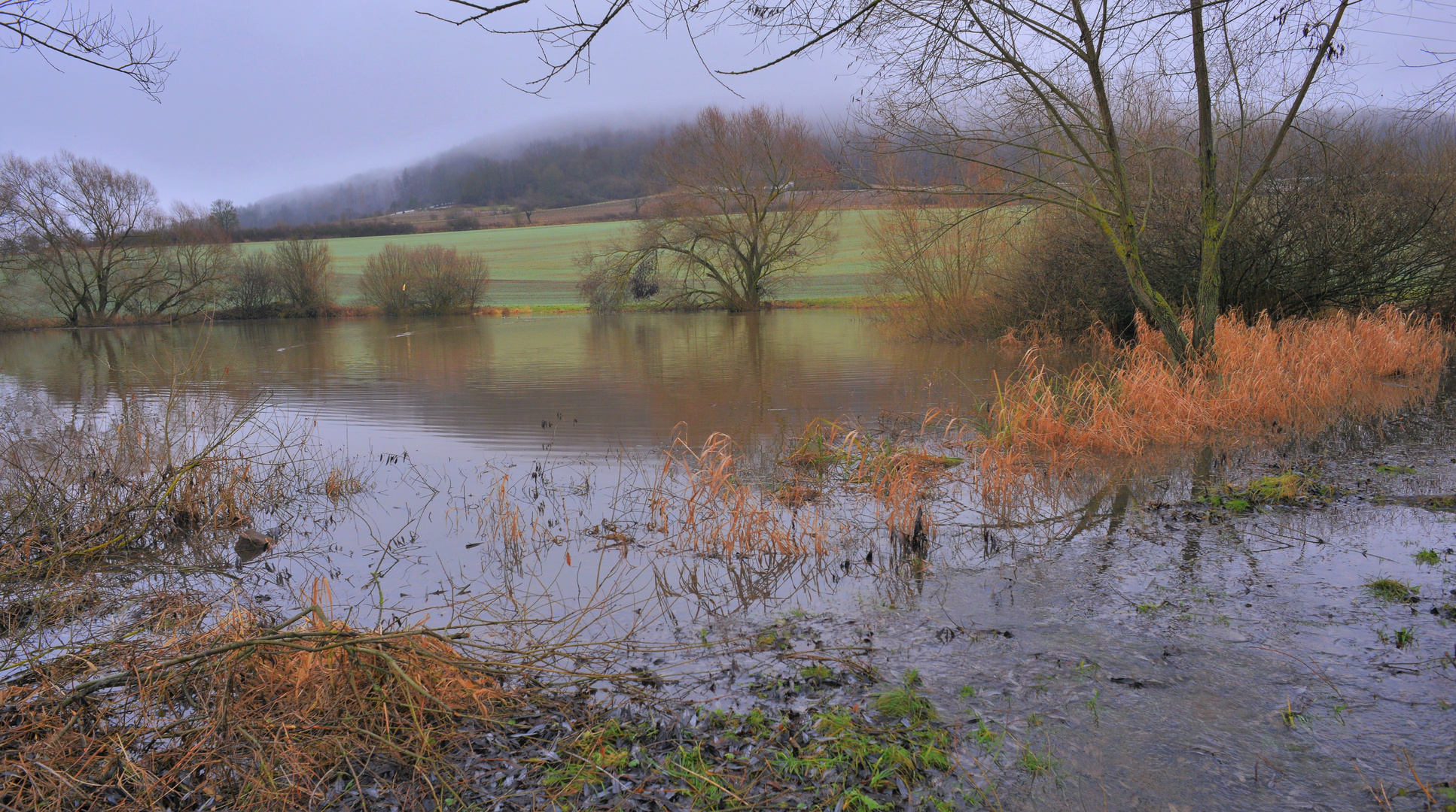 heute am See, er läuft über