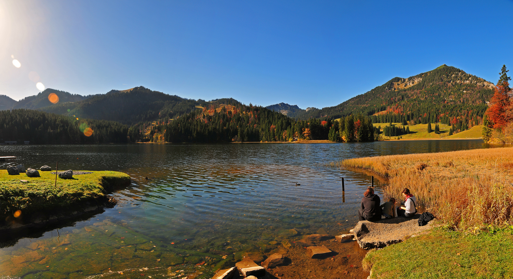 ... heute am Spitzingsee