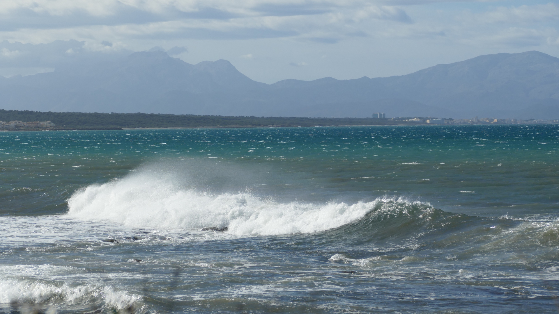 Heute am Strand von Mallorca bei Betlem