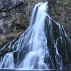 heute am Wasserfall in Golling