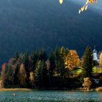 Heute am Weissensee.......goldener Herbsttag......