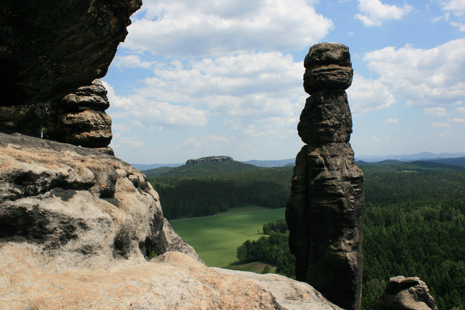 Heute an der Barbarine auf dem Pfaffenstein