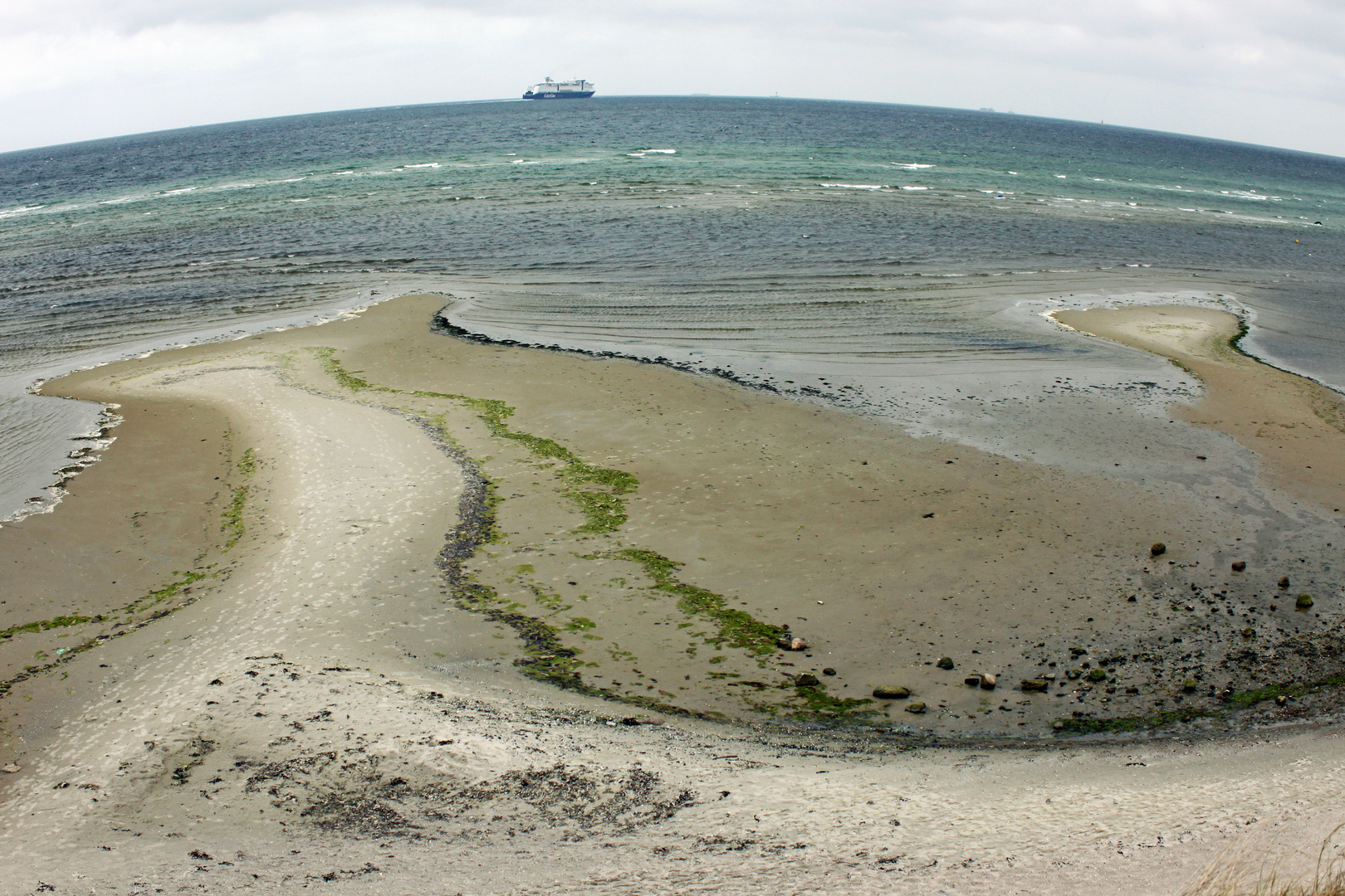 Heute An Der Ostsee Spasschen Foto Bild Landschaft Meer Strand Horizont Bilder Auf Fotocommunity