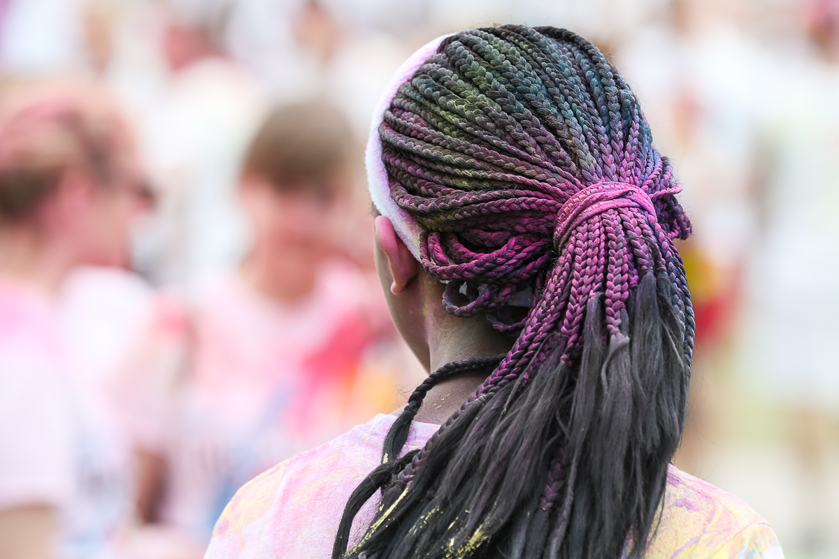 Heute auf dem Color Run in Hamburg