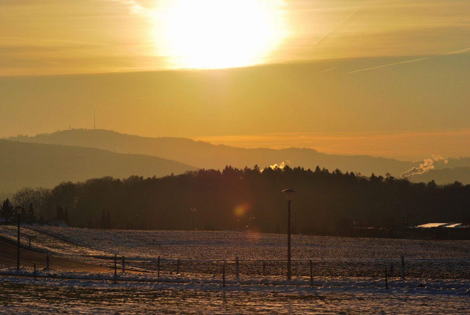 Heute auf dem Heimweg...