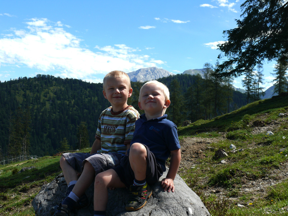 Heute auf der Stubenalm