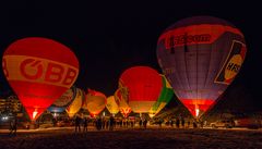 Heute - Ballonglühen in Gosau/OÖ