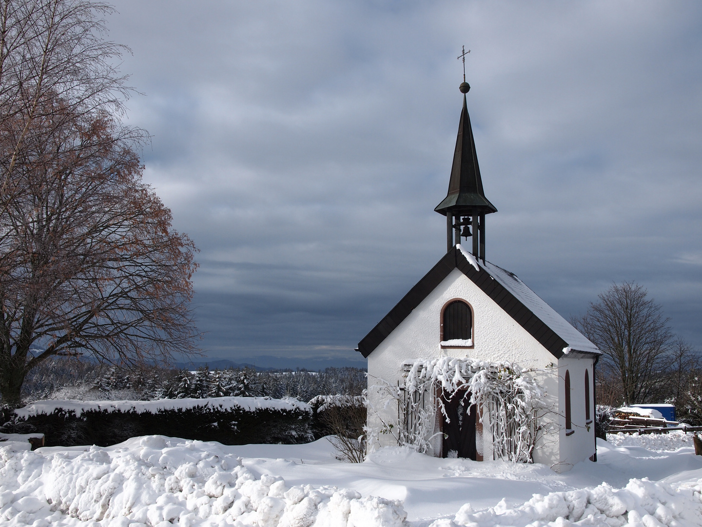 Heute bei der Kapelle