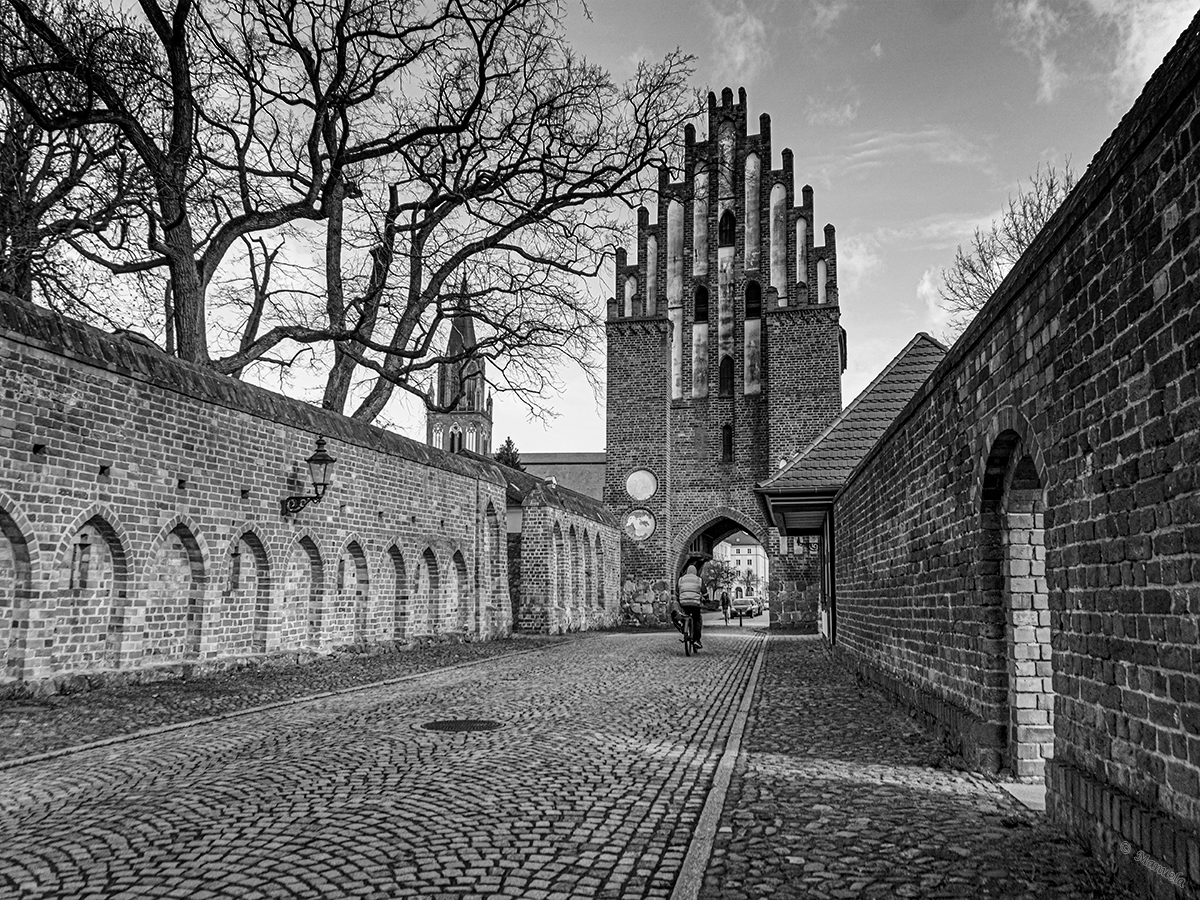 Heute durchs Stargarder Tor 