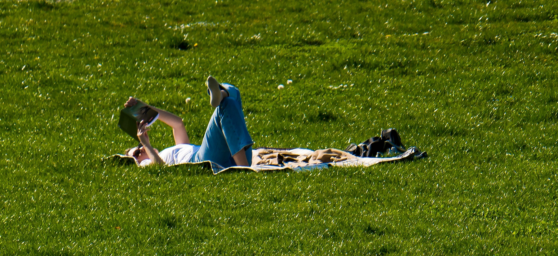 Heute durfte man das alleine noch im Stadtpark