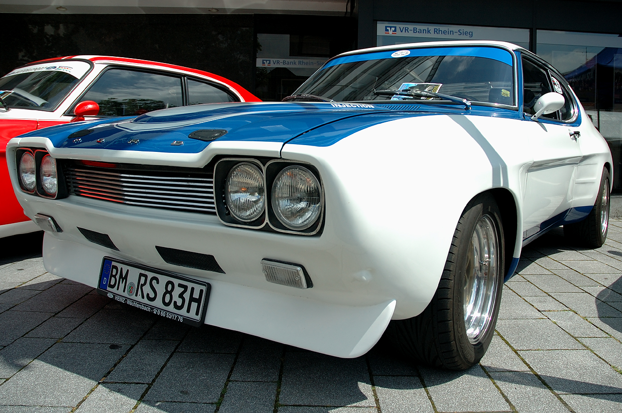 Heute eher selten: Ford Capri