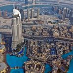 Heute fahren wir mal auf den Burj Khalifa 