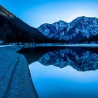 Heute früh am Plansee... , alles nach Plan...