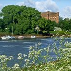 heute früh an der Weser