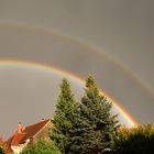 Heute gegen 19:25 Uhr in Baruth bei Bautzen, meinem Heimatort