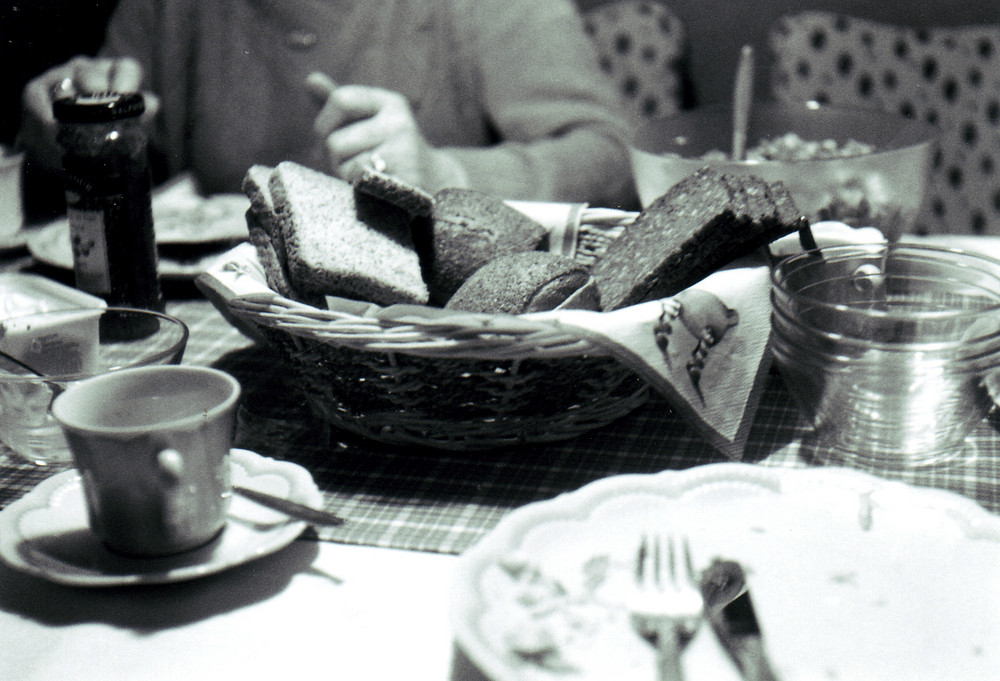 Heute gibt es Brot.