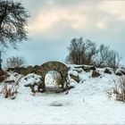 Heute hat es bei uns geschneit!