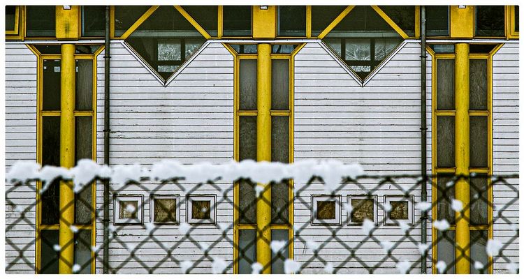 Heute hat es doch tatsächlich ein wenig geschneit