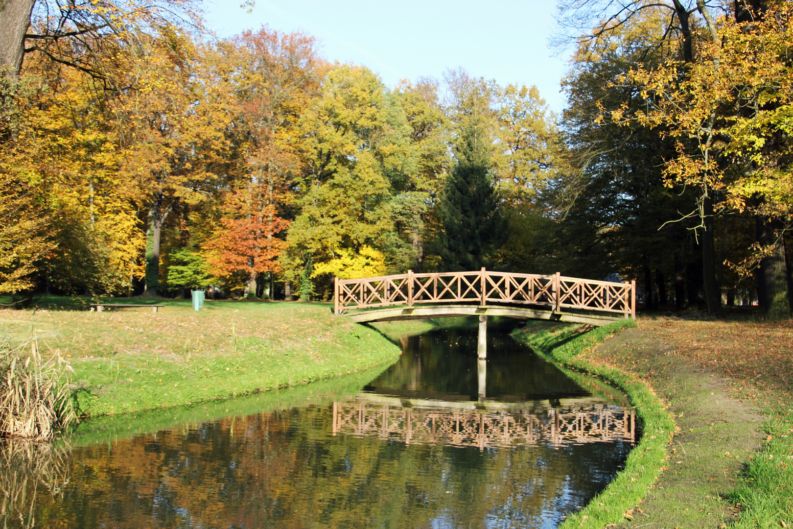 Heute im Branitzer Park bei Cottbus / 1