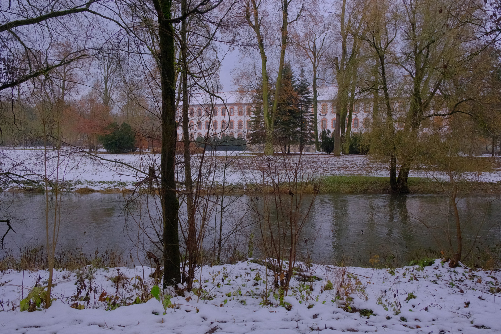 heute im Meininger Schloßpark