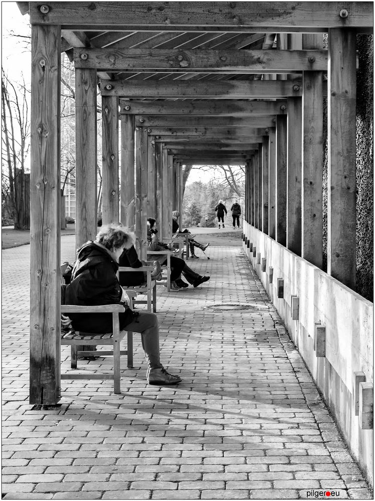 Heute im Park bei 14°