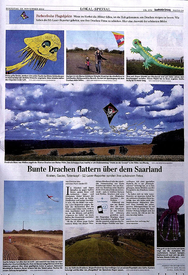 Heute in der "Saarbrücker Zeitung" ...