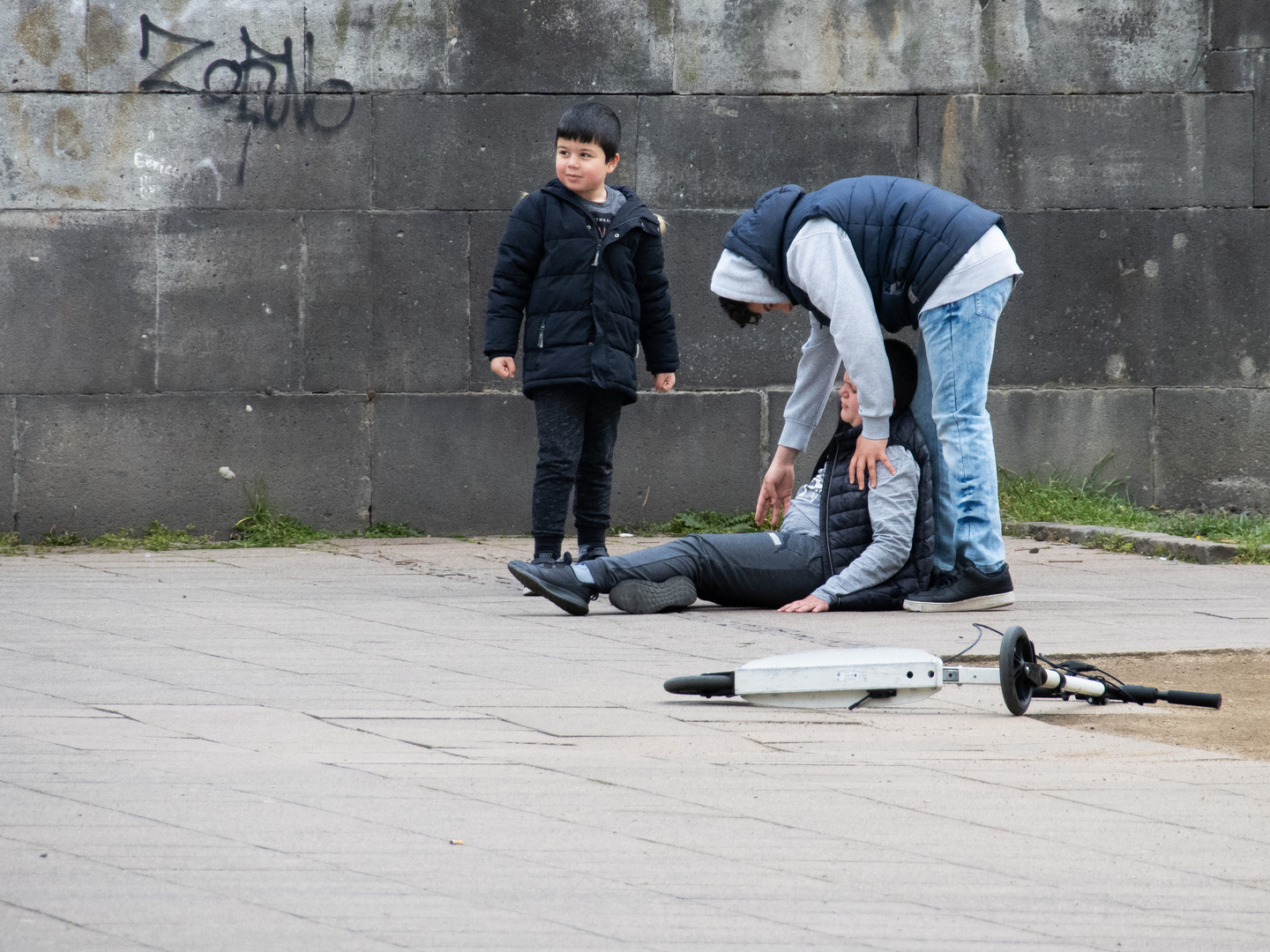 Heute in der Stadt ..... Empathie