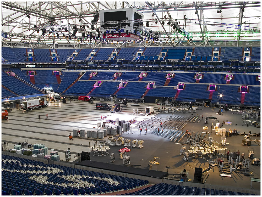 heute in der Veltins Arena, Vorbereitung auf den Boxkamp von Klitschko