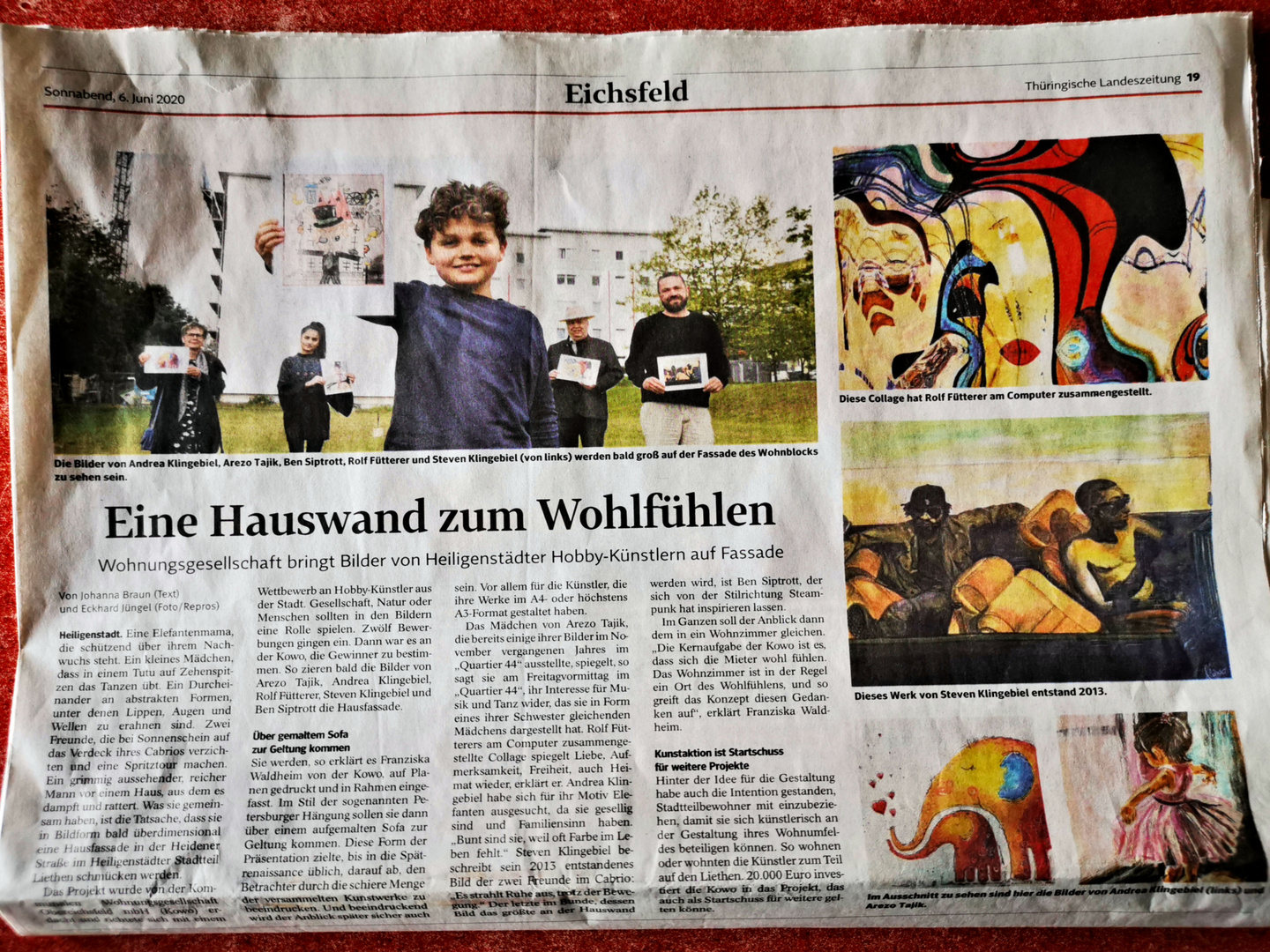 Heute in der Zeitung ...