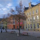 heute in Meiningen, auf dem Marktplatz