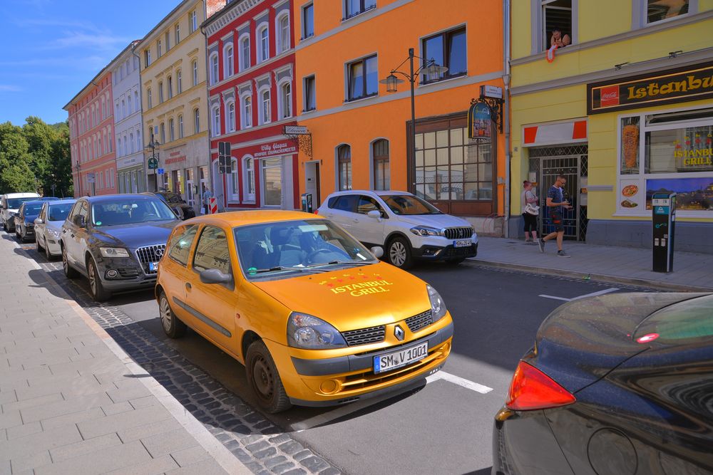 heute in Meiningen: beim "Istanbul-Grill"