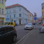 heute in Meiningen, das schöne blaue Haus